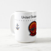 Grimmige Sensenmänner VF-101 Kaffeetasse (Vorderseite Links)