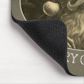 Grimmige Weihnachten - Skelett Santa 65609 Mousepad (Ecke)