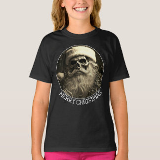 Grimmige Weihnachten - Skelett Santa 65609 T-Shirt