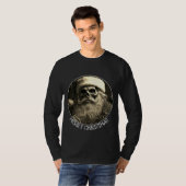 Grimmige Weihnachten - Skelett Santa 65609 T-Shirt (Vorne ganz)