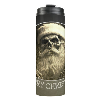 Grimmige Weihnachten - Skelett Santa 65609 Thermosbecher