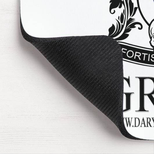 GRIMMIGER Schluss Logo.png Mousepad (Ecke)