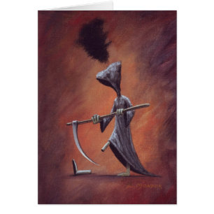 Grimmiger Sensenmann