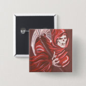 Grimmiger Sensenmann 2 Button (Vorne & Hinten)