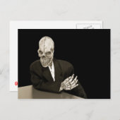 Grimmiger Sensenmann 3 Postkarte (Vorne/Hinten)