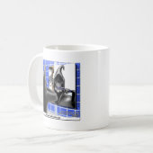 Grimmiger Sensenmann Brush W/Death Funny T-Shirts  Kaffeetasse (Vorderseite Links)