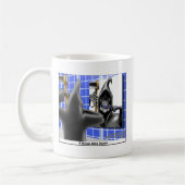 Grimmiger Sensenmann Brush W/Death Funny T-Shirts  Kaffeetasse (Links)