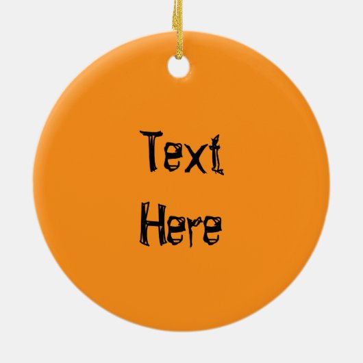 Grimmiger Sensenmann Cartoon Keramik Ornament (Hinten)