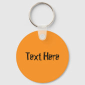 Grimmiger Sensenmann Cartoon Wasserflasche Schlüsselanhänger (Rückseite)