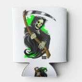 Grimmiger Sensenmann Dosenkühler (Rückseite)