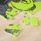 Grimmiger Sensenmann erwartet Puzzlen Puzzle (Seite)