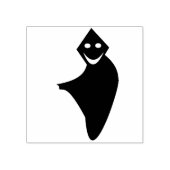 Grimmiger Sensenmann Halloween-Briefmarke Gummistempel (Prägung)