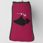 Grimmiger Sensenmann Halloween Golf Putter Cover Headcover (Rotieren 90)