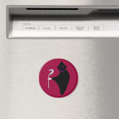 Grimmiger Sensenmann Halloween Magnet (In Situ (Geschirrspüler))