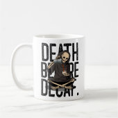 Grimmiger Sensenmann-Kaffee Lover Kaffeetasse (Links)