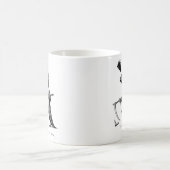 Grimmiger Sensenmann Kaffeetasse (Mittel)