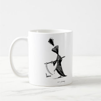Grimmiger Sensenmann Kaffeetasse