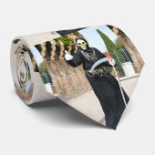 Grimmiger Sensenmann Krawatte (Gerollt)