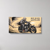 Grimmiger Sensenmann Leinwanddruck (Vorderseite)