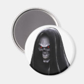 Grimmiger Sensenmann Magnet (Vorderseite/Rückseite)