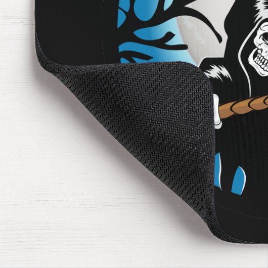 Grimmiger Sensenmann Mousepad (Ecke)