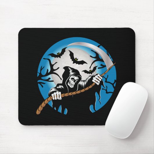 Grimmiger Sensenmann Mousepad (Mit Mouse)