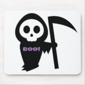 Grimmiger Sensenmann Mousepad (Vorne)