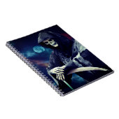 Grimmiger Sensenmann Notizblock (Rechte Seite)