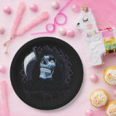 Grimmiger Sensenmann Pappteller (Party)