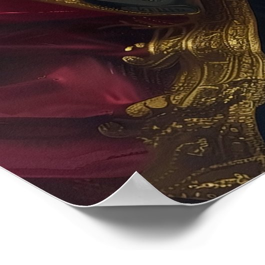 Grimmiger Sensenmann Poster (Ecke)