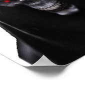 Grimmiger Sensenmann Poster (Ecke)