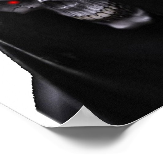 Grimmiger Sensenmann Poster (Ecke)