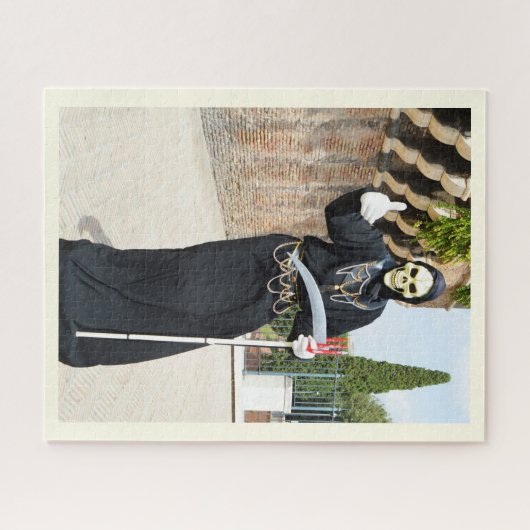 Grimmiger Sensenmann Puzzle (Horizontal)