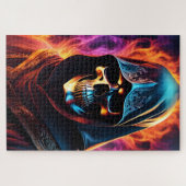 Grimmiger Sensenmann Puzzle (Horizontal)