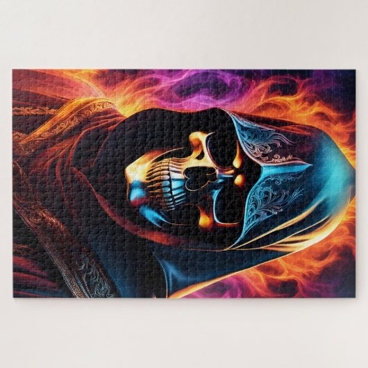 Grimmiger Sensenmann Puzzle (Horizontal)