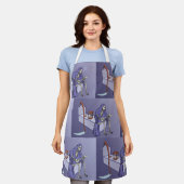 Grimmiger Sensenmann Schürze (Getragen)