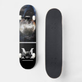 Grimmiger Sensenmann Skateboard (Vorderseite)