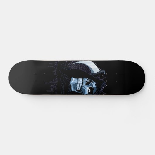 Grimmiger Sensenmann Skateboard (Horizontal)
