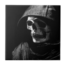 Grimmiger Sensenmann Skull
