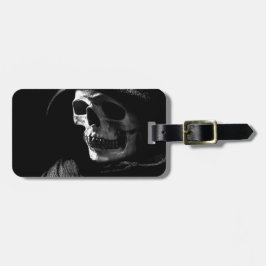 Grimmiger Sensenmann Skull Gepäckanhänger
