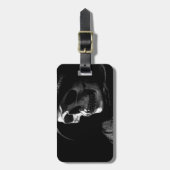 Grimmiger Sensenmann Skull Gepäckanhänger (Vorderseite vertikal)