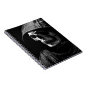Grimmiger Sensenmann Skull Notizblock (Rechte Seite)