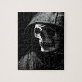 Grimmiger Sensenmann Skull Puzzle (Vertikal)
