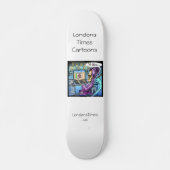 Grimmiger Sensenmann & Skythe Funny Skateboards (Vorne)