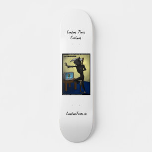 Grimmiger Sensenmann & Skythe Funny Skateboards