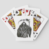 Grimmiger Sensenmann Spielkarten (Rückseite)