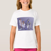 Grimmiger Sensenmann T-Shirt (Vorderseite)