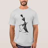 Grimmiger Sensenmann T-Shirt (Vorderseite)