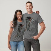 Grimmiger Sensenmann T-Shirt (Unisex)