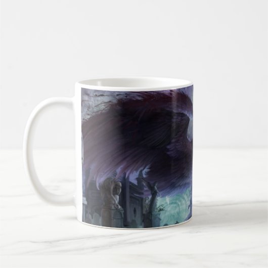 Grimmiger Sensenmann, Tasse (Links)